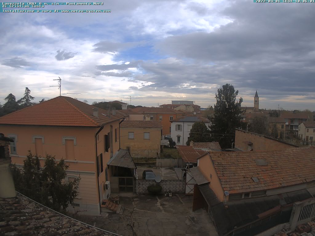 immagine della webcam nei dintorni di Comacchio: webcam Conselice