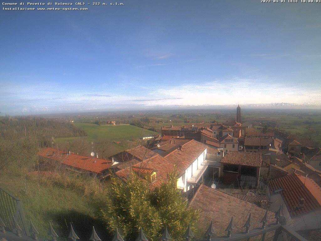 immagine della webcam nei dintorni di San Salvatore Monferrato: webcam Valenza