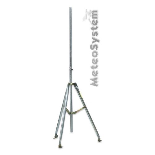 Treppiede con palo di montaggio